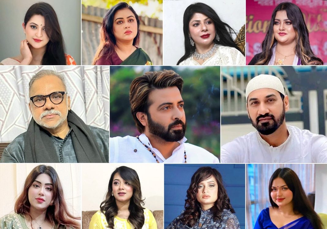 গাজায় হামলার প্রতিবাদ জানিয়েছেন শোবিজ তারকারা